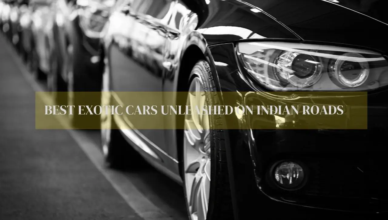 American muscle car with chrome details showcasing best exotic cars on Indian roads