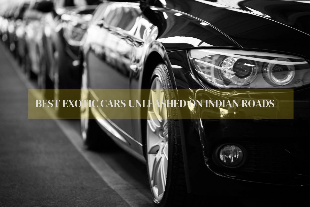 American muscle car with chrome details showcasing best exotic cars on Indian roads