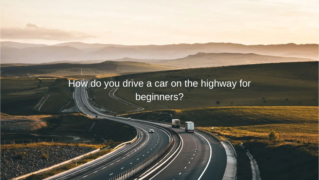 Scenic winding highway with curves at sunset for beginner driving practice