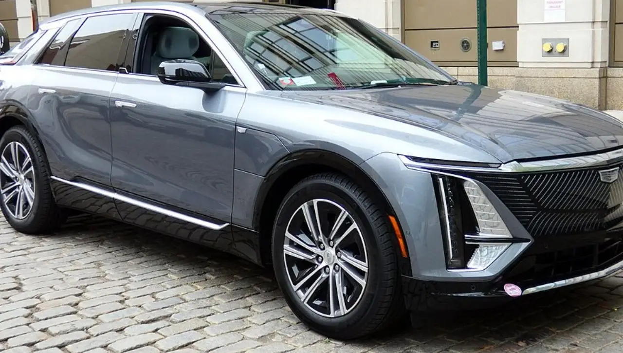 Cadillac Lyriq luxury electric SUV showcasing ultimate EV that comes factory-built in right-hand drive for India