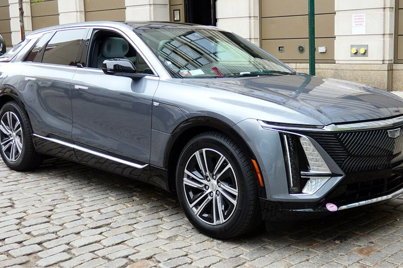 Cadillac Lyriq luxury electric SUV showcasing ultimate EV that comes factory-built in right-hand drive for India