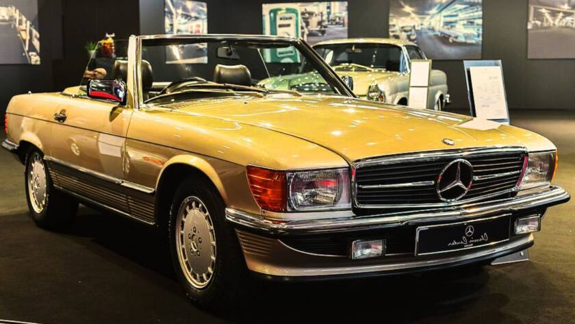 Mercedes SL R107 Value Rising in India