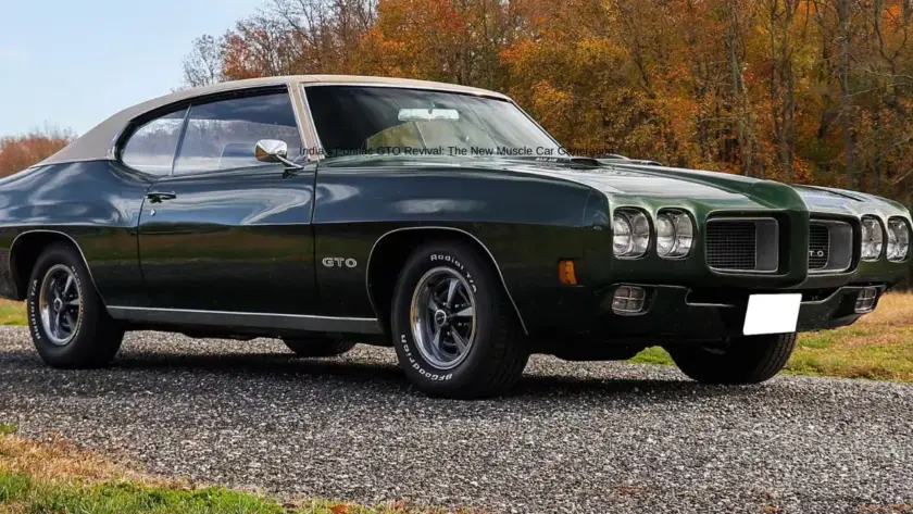 India’s Pontiac GTO Revival_ The New Muscle Car Generation