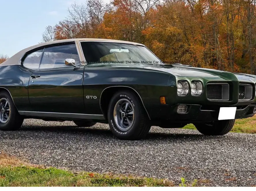 India’s Pontiac GTO Revival_ The New Muscle Car Generation