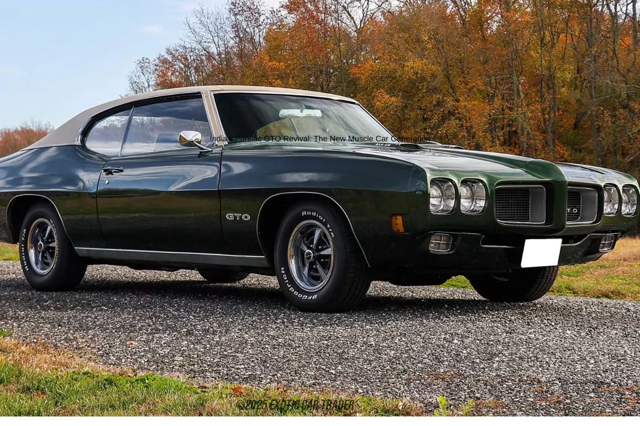 India’s Pontiac GTO Revival_ The New Muscle Car Generation