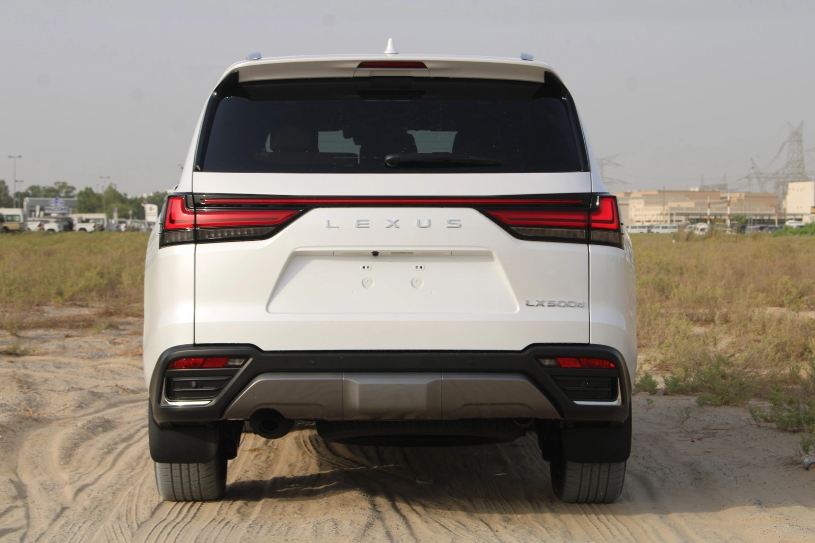 Lexus LX500d back view