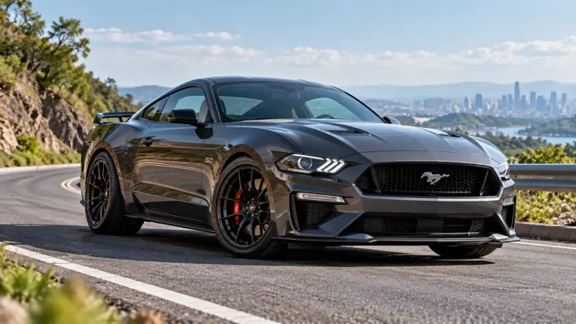 2026 Ford Mustang GT Wheels Tyres Suspension India